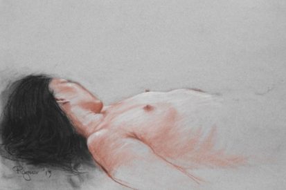 Life Drawing Studio Model