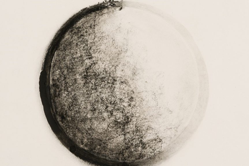 Frazzle, 2021 Charcoal, conte on fabriano, 35cm x 35cm